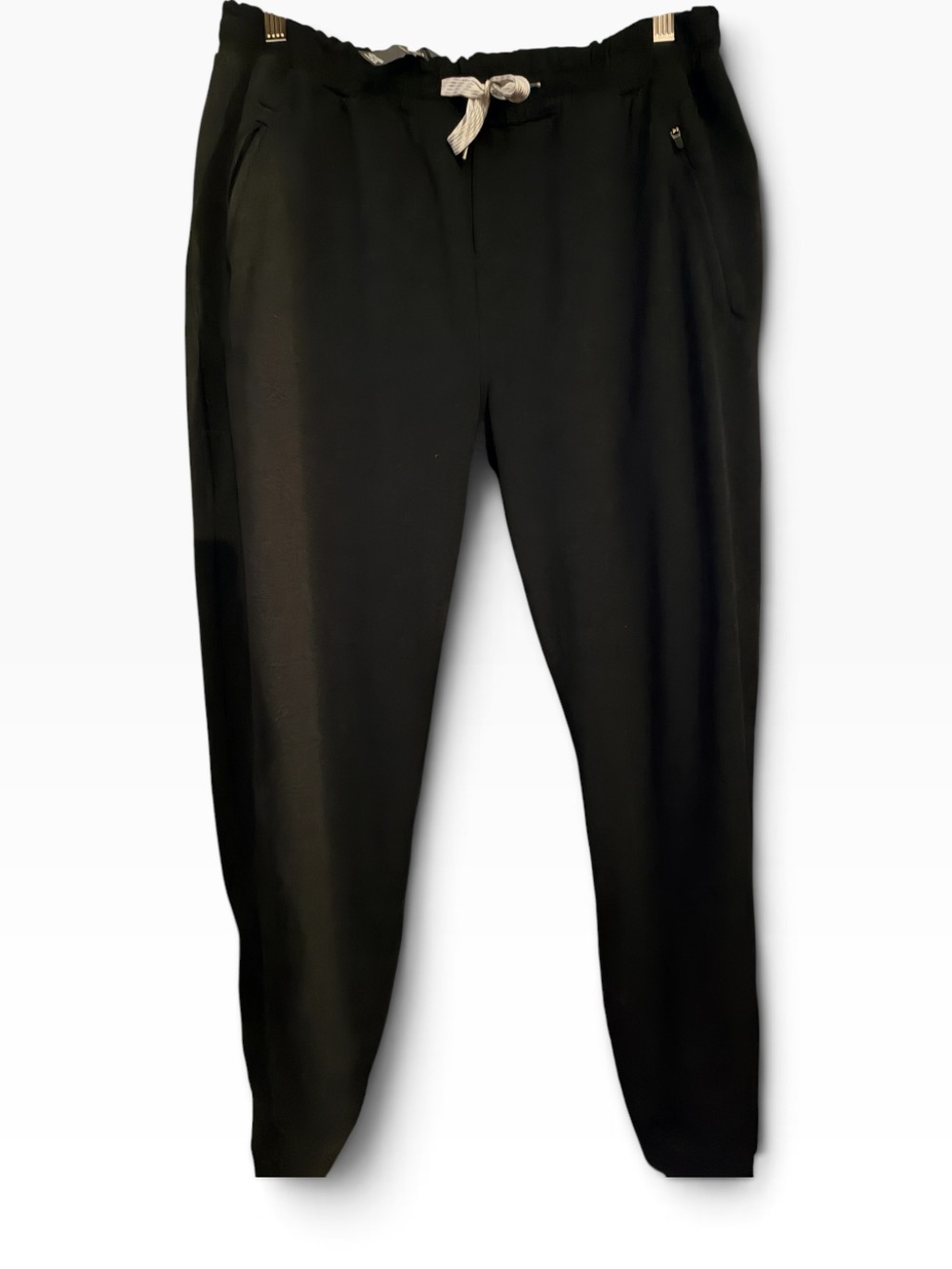 Vuori Black Men's Jogger Pants with Contrast Drawstring